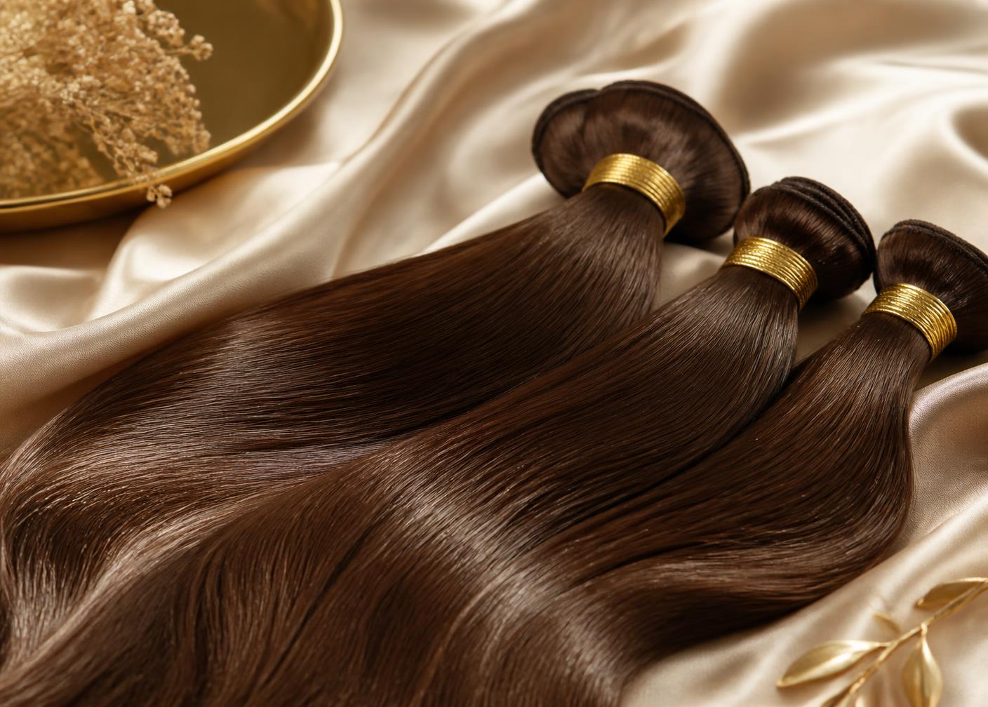 Luxury hair extension methods and styling